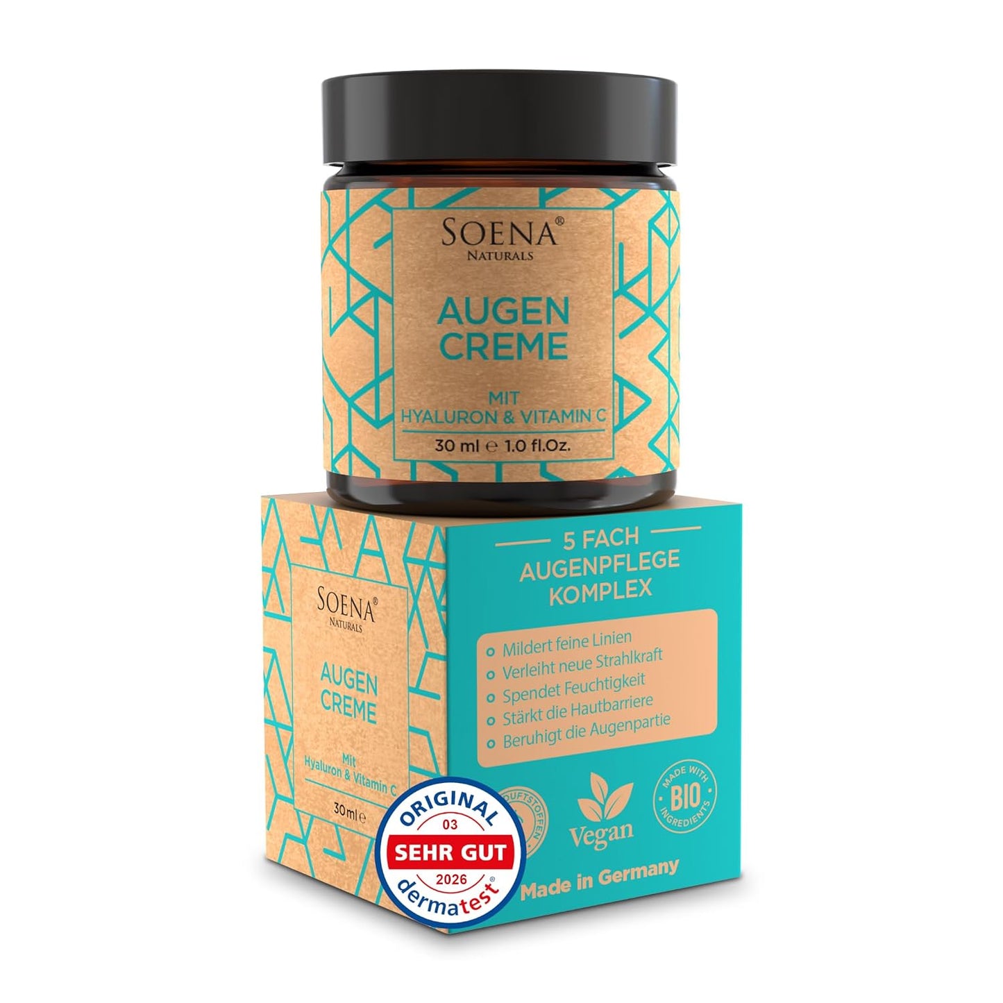 NEU: Bio Augencreme