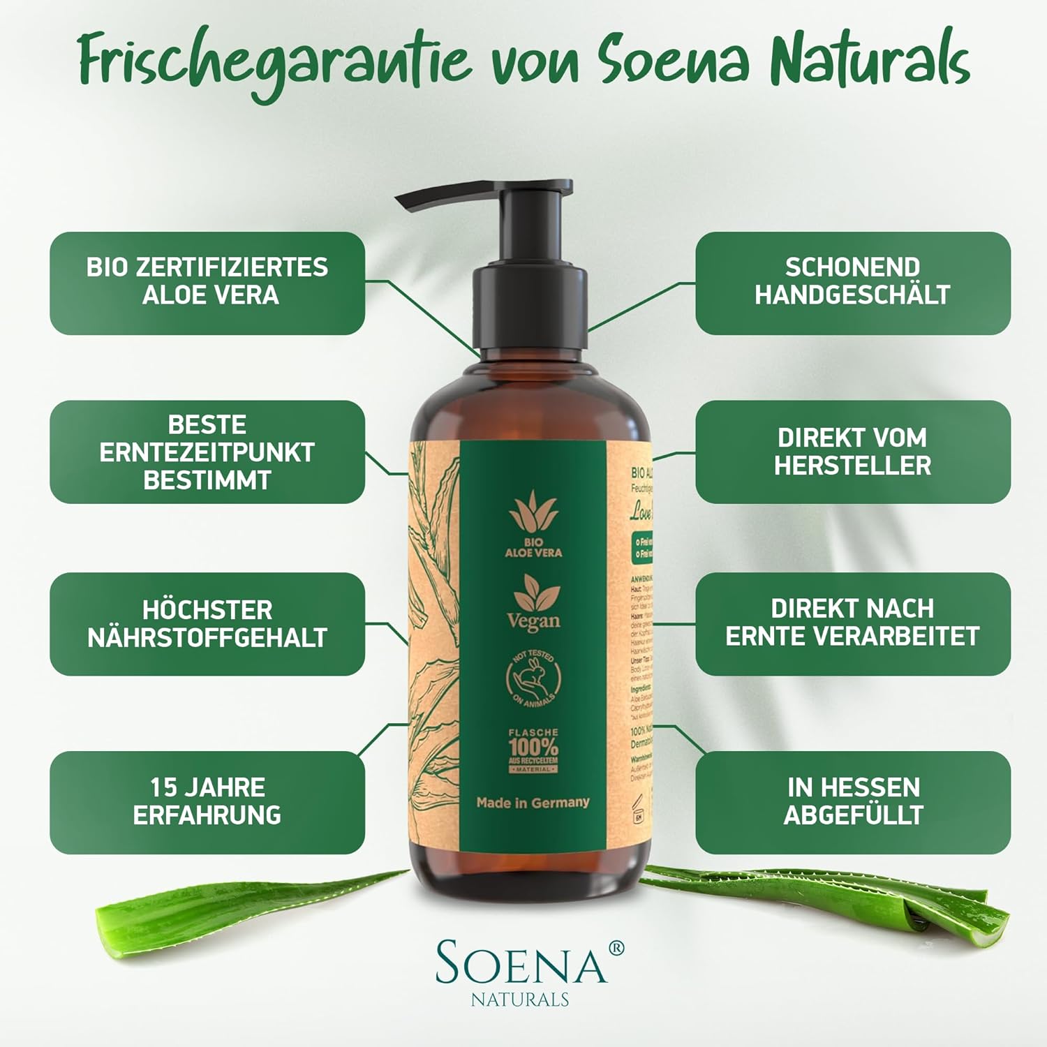ALOE VERA GEL BIO Soena Naturals ALOE VERA GEL BIO Soena Naturals