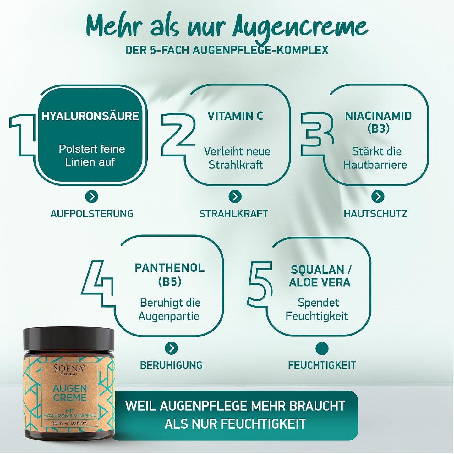 NEU: Bio Augencreme