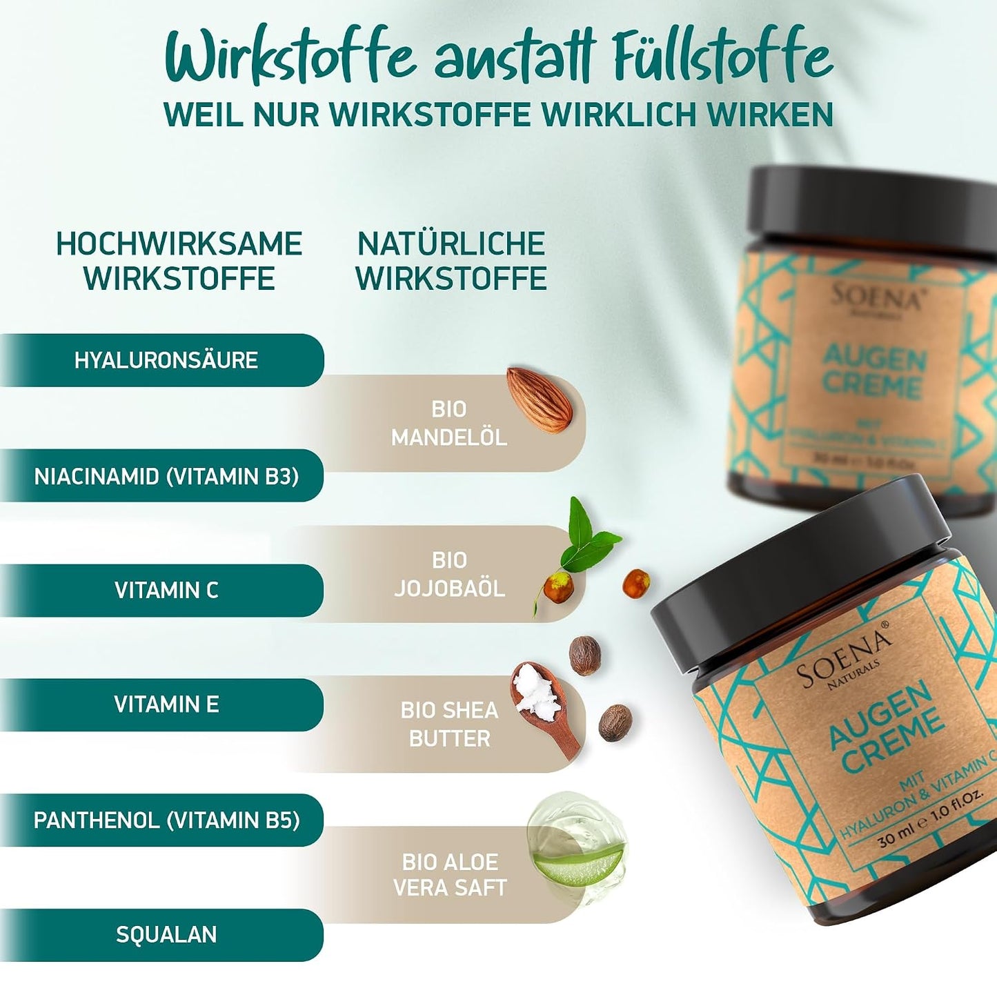 NEU: Bio Augencreme