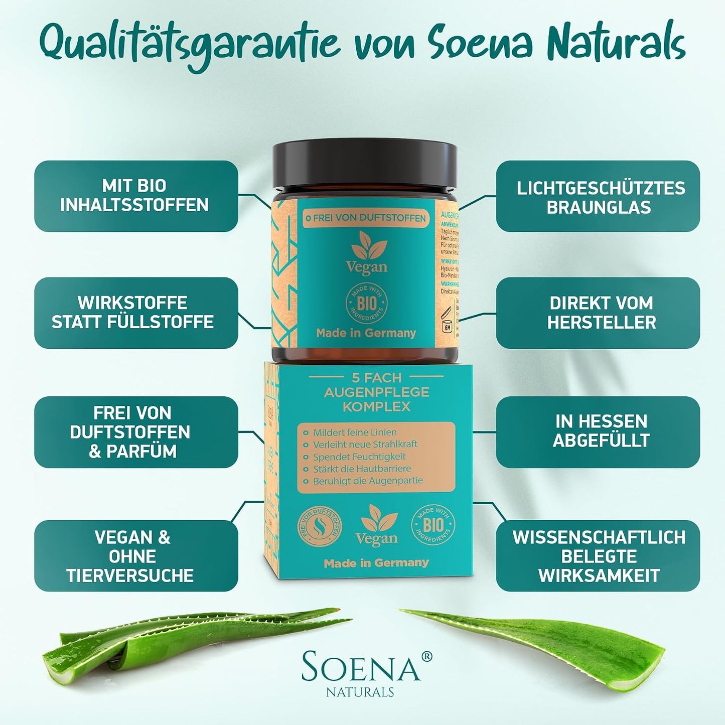 NEU: Bio Augencreme